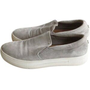*50off3* Steve Madden Gills Suede Loafer Boat Shoes 9.5 Gray